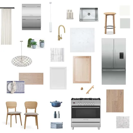 Kitchen and Dining Draft Interior Design Mood Board by WendyJB on Style Sourcebook