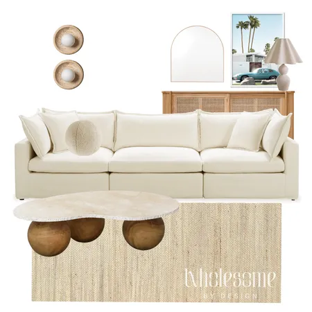 Living Room | March 2023 Interior Design Mood Board by Wholesome by Design on Style Sourcebook