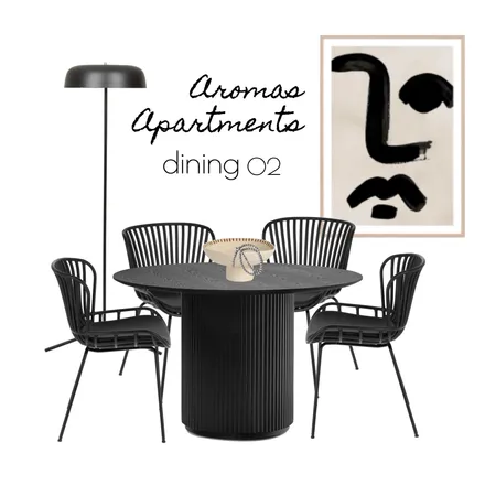 aromas apartments - dining 02 Interior Design Mood Board by lydiamaskiell on Style Sourcebook