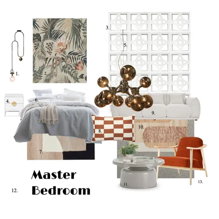 Master bedroom Interior Design Mood Board by JIE on Style Sourcebook