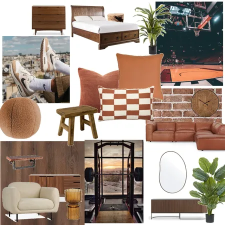 Basketball Vibe Interior Design Mood Board by chanel on Style Sourcebook