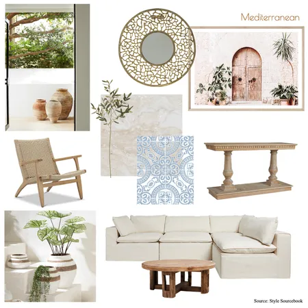 Mediterranean Interior Design Mood Board by MJ&Co. on Style Sourcebook