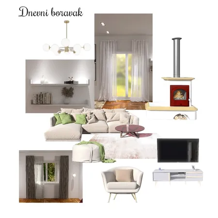 Dnevni boravak - Milena Kragić Interior Design Mood Board by Fragola on Style Sourcebook