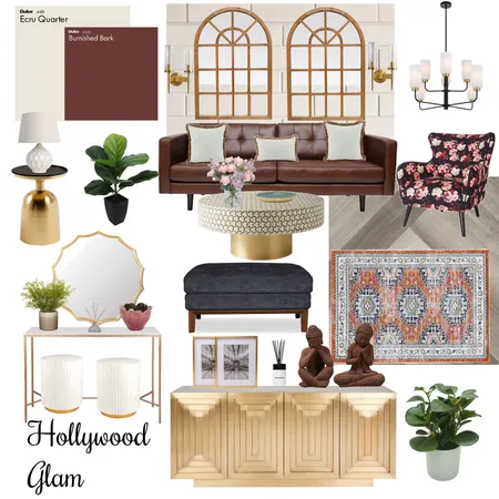Hollywood glam Interior Design Mood Board by Sakshilakhani on Style Sourcebook