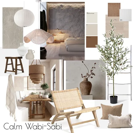 Calm Wabi-Sabi Interior Design Mood Board by Becky_edwards on Style Sourcebook