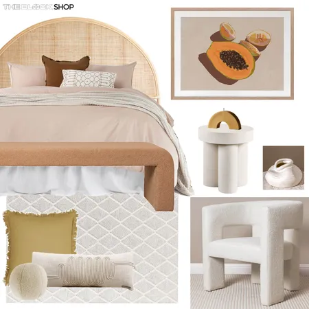 Papaya Interior Design Mood Board by The Block Shop on Style Sourcebook