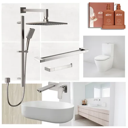 Ensuite Interior Design Mood Board by clowal on Style Sourcebook