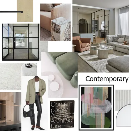 IDI - Module 3 -Part A -Board 3 -Contemporary Interior Design Mood Board by Thirteen_Interiors on Style Sourcebook