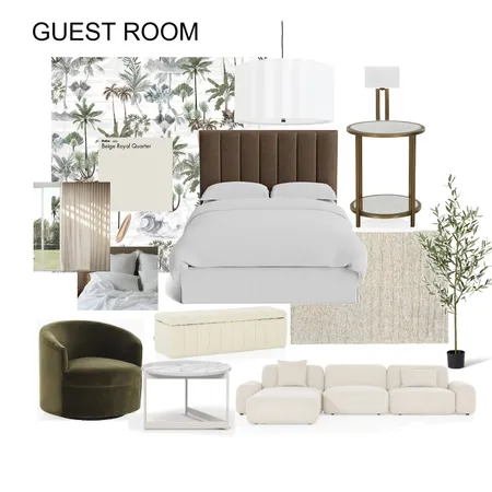 Guest room Interior Design Mood Board by Shuiying on Style Sourcebook