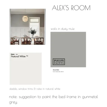 Alex's room Interior Design Mood Board by Huug on Style Sourcebook