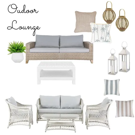 Outdoor Lounge - concept Interior Design Mood Board by LaraMcc on Style Sourcebook