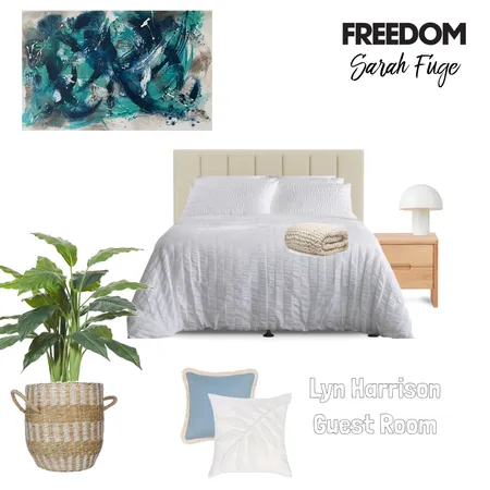 Lyn Harrison Guest room Interior Design Mood Board by Sarah fuge on Style Sourcebook