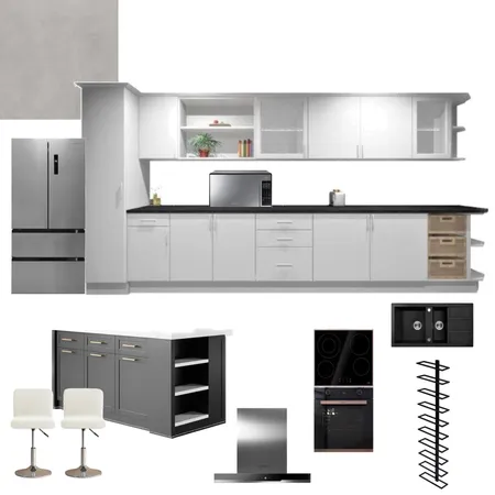 Mod 9 assignment kitchen Interior Design Mood Board by Cammi.vdm on Style Sourcebook