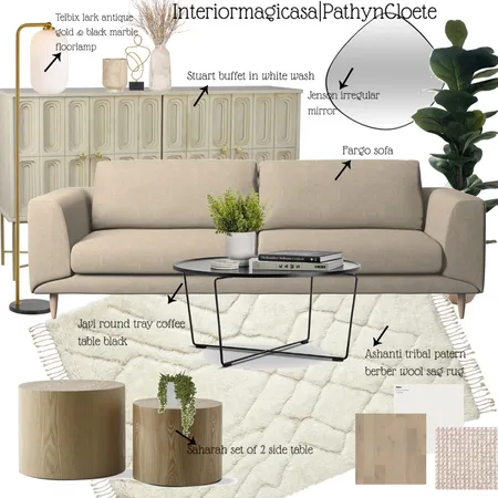 living room Interior Design Mood Board by Interiormagic SA on Style Sourcebook