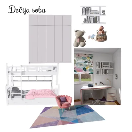 Dečija soba - Milena Kragić Interior Design Mood Board by Fragola on Style Sourcebook