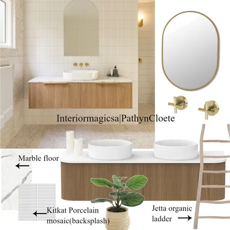 Bathroom design Interior Design Mood Board by Interiormagic SA on Style Sourcebook