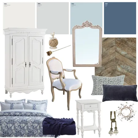 French Provincial Style Interior Design Mood Board by Ginabrewer on Style Sourcebook
