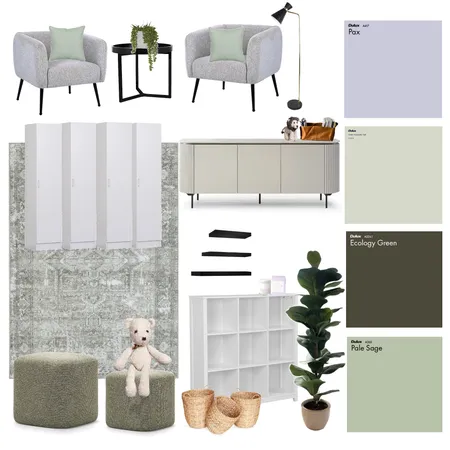Brave Kids Lounge Interior Design Mood Board by Blissstudiocreatives on Style Sourcebook