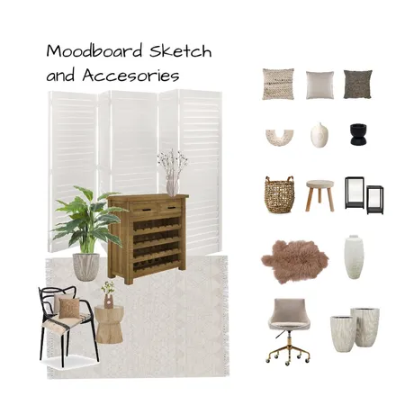 Japandi Studio Style Ronee Interior Design Mood Board by Karla19 on Style Sourcebook