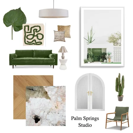 Palm Springs Studio Interior Design Mood Board by Ciara Kelly on Style Sourcebook