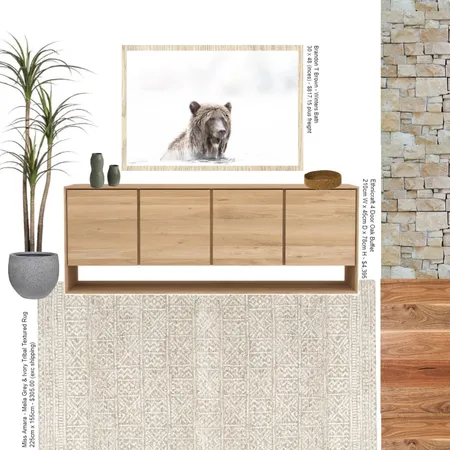 Rukmani - Entrance Way - Grey & Ivory Rug Interior Design Mood Board by bronteskaines on Style Sourcebook