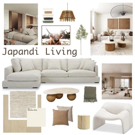 Japandi Living Interior Design Mood Board by Maddy Lawrance on Style Sourcebook