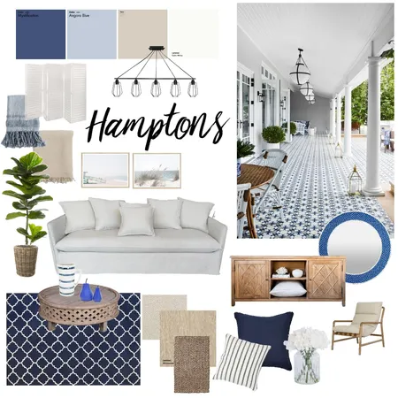 Hamptons Interior Design Mood Board by Maddox Interiors on Style Sourcebook