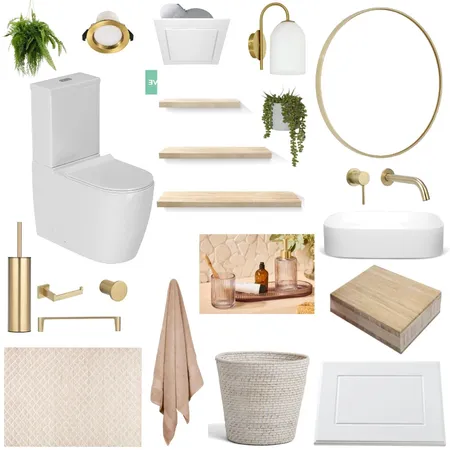 IDI WC Sample Board Interior Design Mood Board by Luxuries By Loz on Style Sourcebook