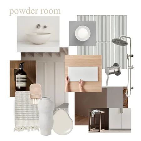Princes Hill Mood Board Powder Room Interior Design Mood Board by hyg.emilyrose on Style Sourcebook