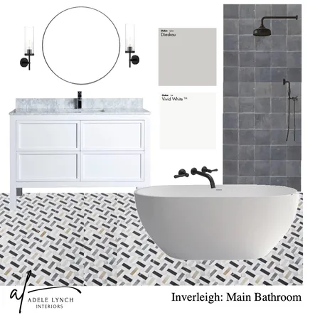 Inverleigh main Bathroom Interior Design Mood Board by Adele Lynch : Interiors on Style Sourcebook