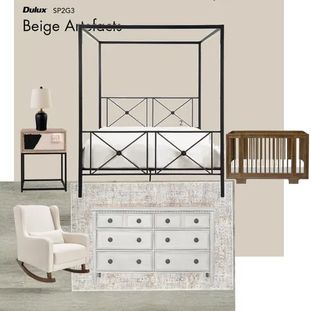 bedroom + nursery Interior Design Mood Board by 1130am on Style Sourcebook