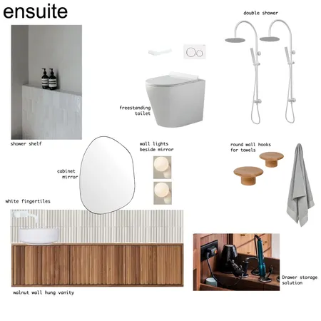 ensuite Interior Design Mood Board by GJH on Style Sourcebook
