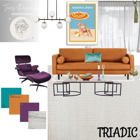 Triadic Mood Interior Design Mood Board by TracyR on Style Sourcebook