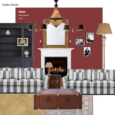 Family Room Interior Design Mood Board by Annaleise Houston on Style Sourcebook