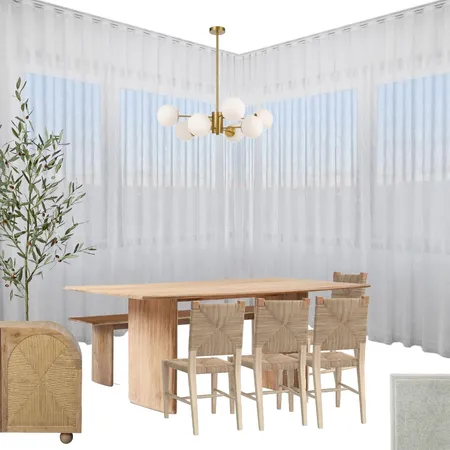 Dining Area Gold Lighting Interior Design Mood Board by Kayrener on Style Sourcebook