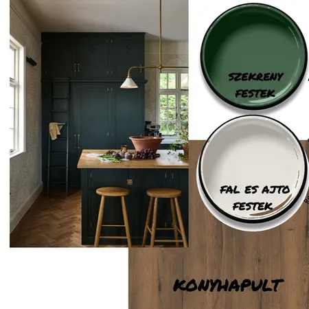 zold konyha Interior Design Mood Board by Rekucimuci on Style Sourcebook
