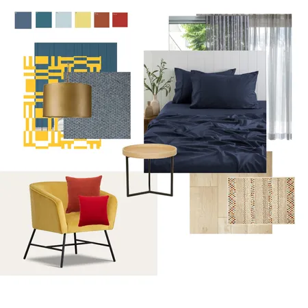 Bedroom for a family_1 Interior Design Mood Board by Interior_my_SAV on Style Sourcebook