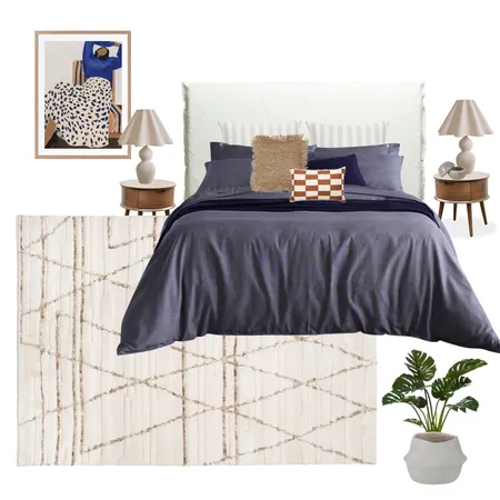 Styling Bedroom Interior Design Mood Board by MariaMurnane on Style Sourcebook