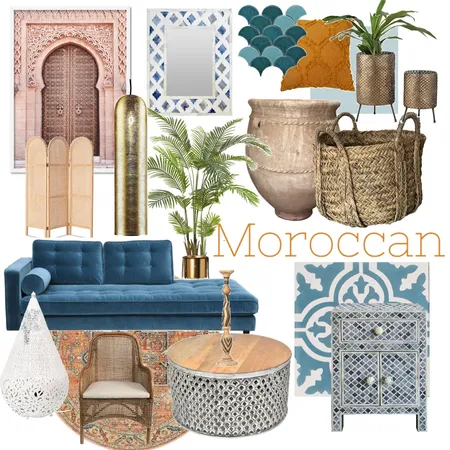 Moroccan Interior Design Mood Board by lisa_ivey on Style Sourcebook