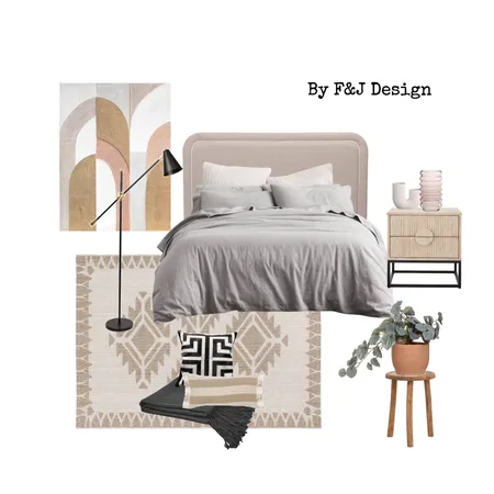 Module 12 Display Bedroom Interior Design Mood Board by Feifei on Style Sourcebook