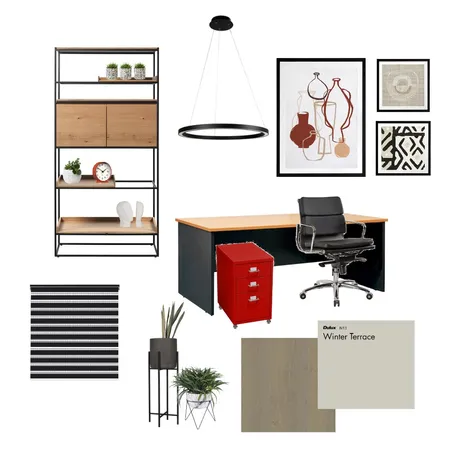 escritório Interior Design Mood Board by @astraldacasadecor on Style Sourcebook