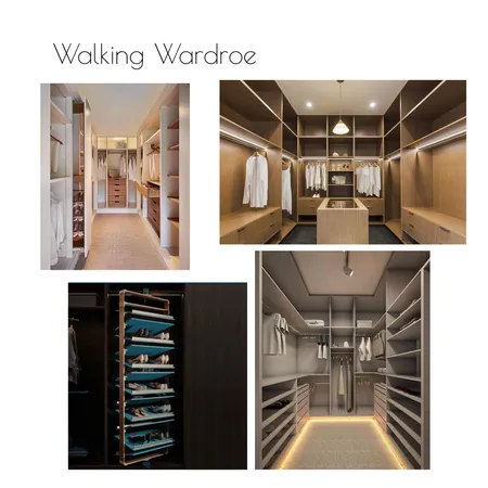 Walking Wardrobe Interior Design Mood Board by Haniff on Style Sourcebook