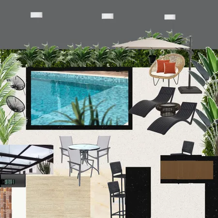 Área Piscina Tami Interior Design Mood Board by Tamiris on Style Sourcebook