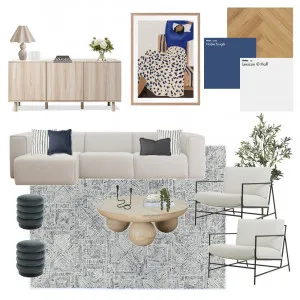 Coastal Luxe Living Room Interior Design Mood Board by Eliza Grace Interiors on Style Sourcebook