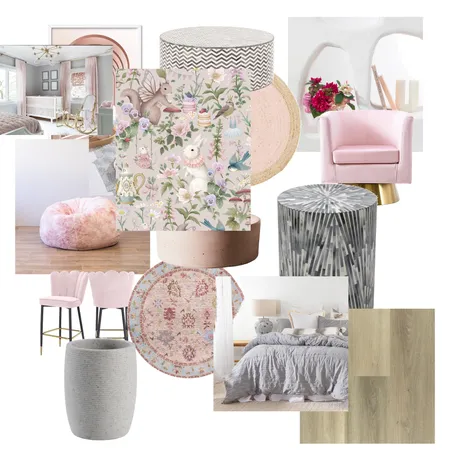 grey and pink mix Interior Design Mood Board by Jo Steel on Style Sourcebook