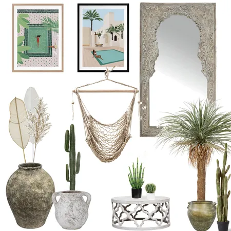 Outdoor moroccan, desert style Interior Design Mood Board by Tash Grant on Style Sourcebook