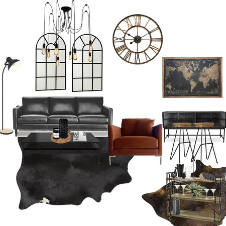 Industrial MM Interior Design Mood Board by Jessica on Style Sourcebook