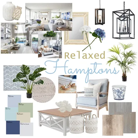 Relaxed Hamptons Interior Design Mood Board by Molilly on Style Sourcebook