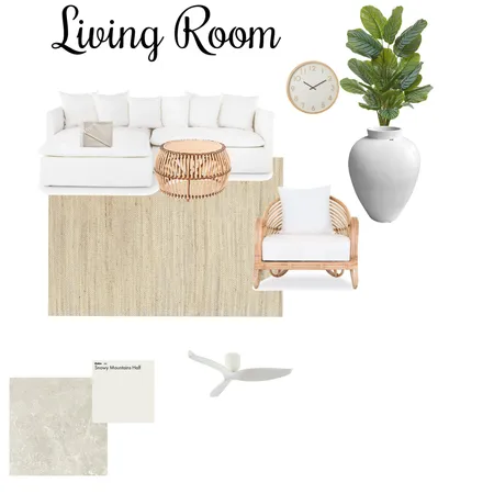 Coastal Living Room Interior Design Mood Board by carolacooper@hotmail.com on Style Sourcebook