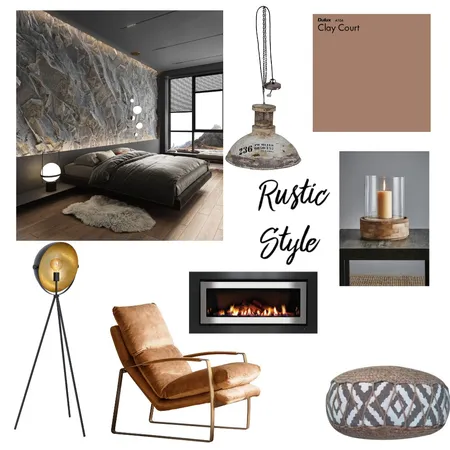 Rustic Style Interior Design Mood Board by Agnes Okret on Style Sourcebook